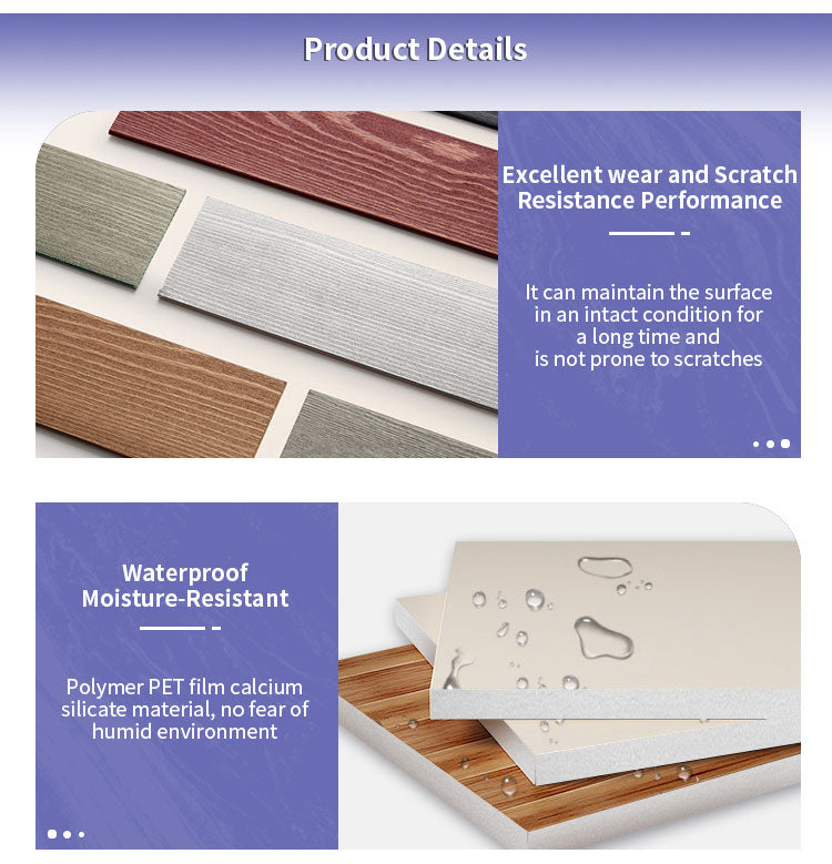 Customizable 4mm PP Wall Panel Ceiling & Floor Tile Calcium Silicate Board for Exterior Use in Tunnel Hospital School Laboratory