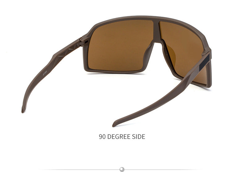 New Colorful Cycling Glasses for Men1998One-piece sunglasses European and American fashion outdoor sports sunglasses
