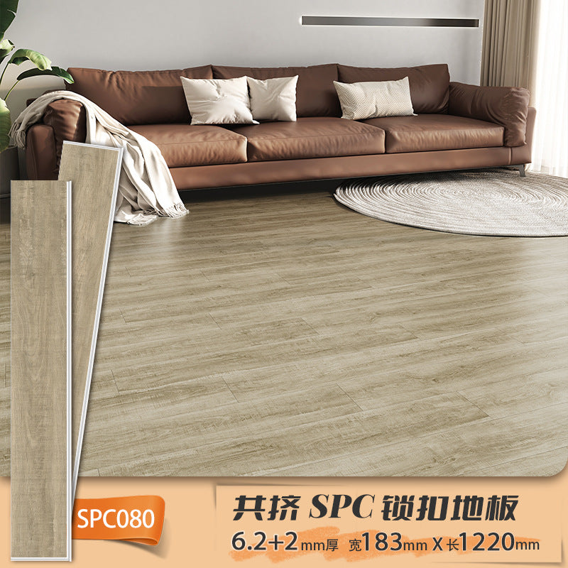 Anti-Slip Waterproof Fireproof Locking Eco-Friendly Flooring Commercial Project spc Stone Plastic Locking Type PVC Stone Crystal Flooring