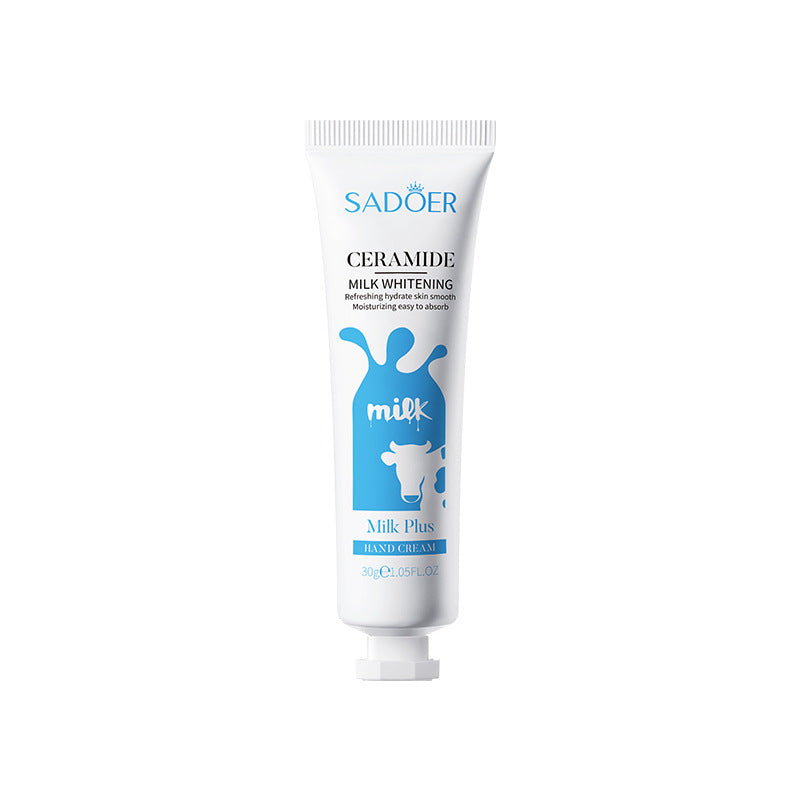 Milk Hand Cream SADOER Beirun Refreshing Hydrating Moisturizing Hand Cream Cross-Border Wholesale