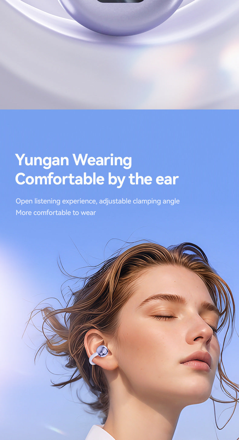 M79Popular AI Smart Translation Bluetooth Earbuds Clip-on High-Quality Bone Conduction Wireless Bluetooth Earbuds