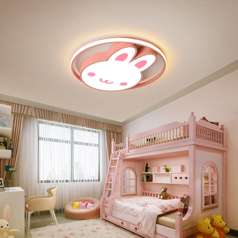 Children's Lamp Eye Protection Cartoon led Ceiling Lamp Boys Girls Kindergarten Lamp Iron Art Room Bedroom Lamp Wholesale