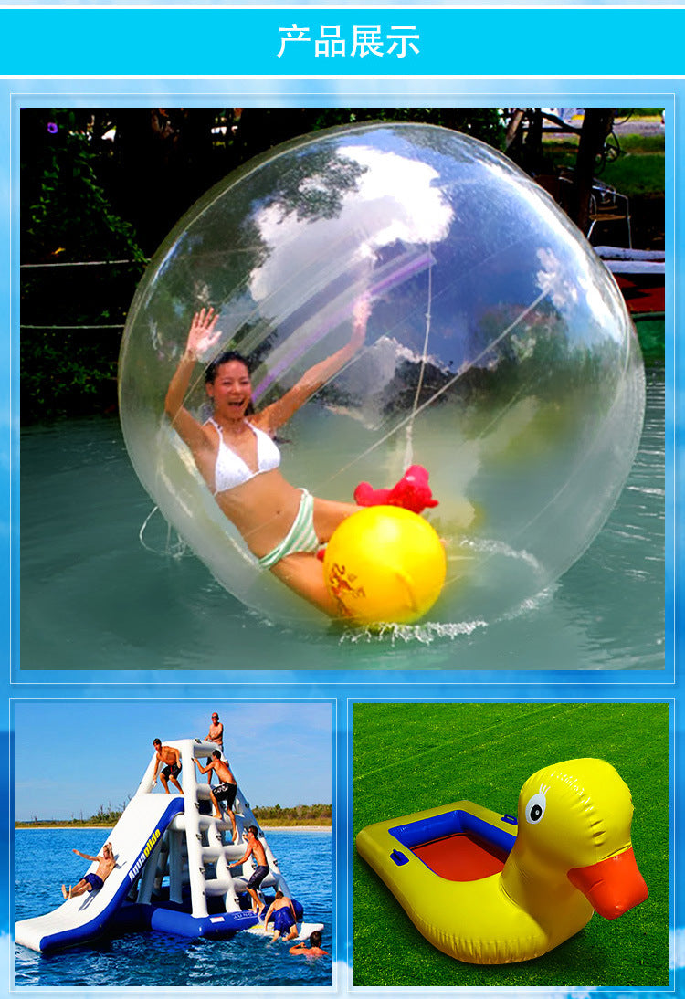 Inflatable Castle Children's Playground Water Pool Slide Manufacturer Ice and Snow World Inflatable Swimming Pool Water Park