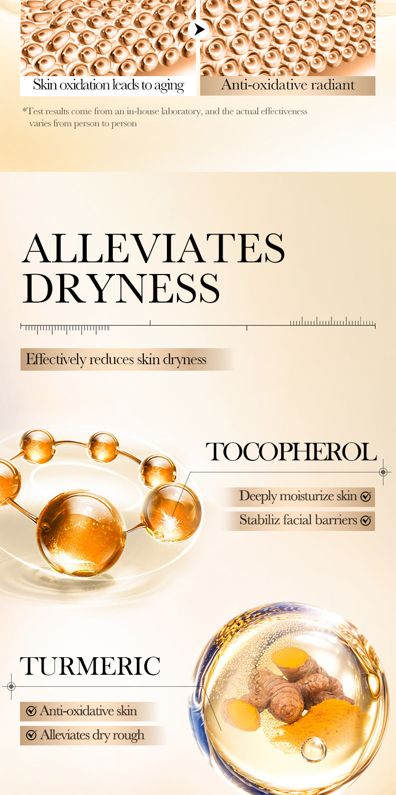 BIOAOUA Turmeric Antioxidant Moisturizing Cream Moisturizing skin nourishing cream  foreign trade wholesale