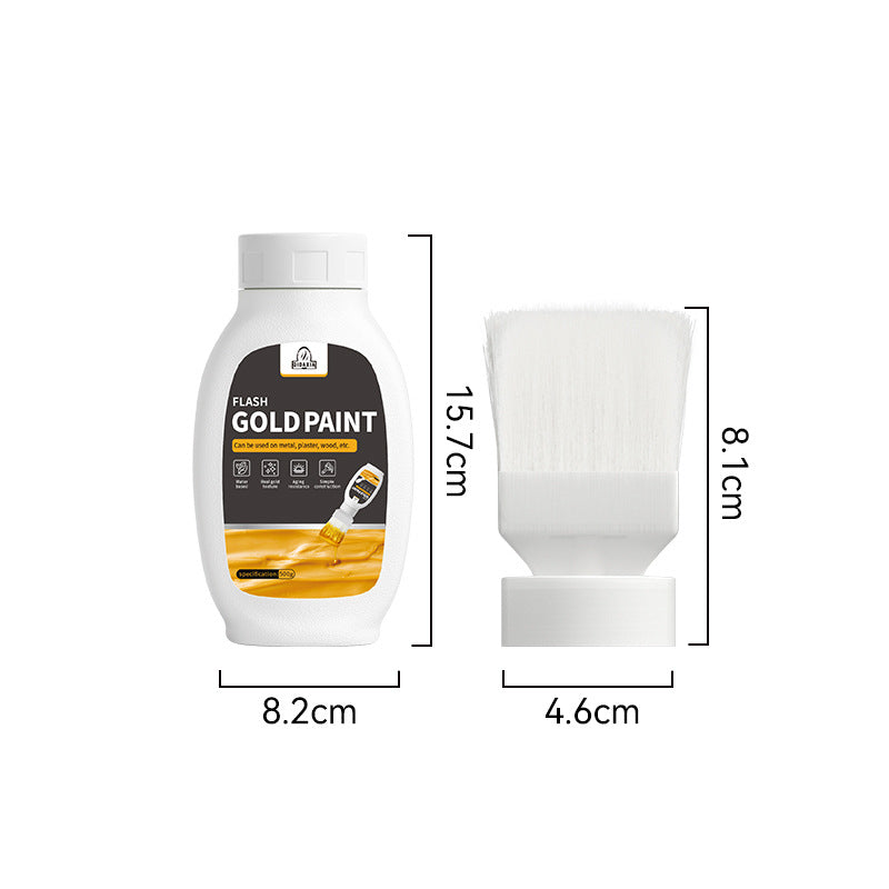 Lacquer Hero Glitter Gold Leaf Lacquer Gold Powder Lacquer Paint Super Bright Gold Lacquer Water-based Calligraphy Lacquer Water-based Gold Lacquer