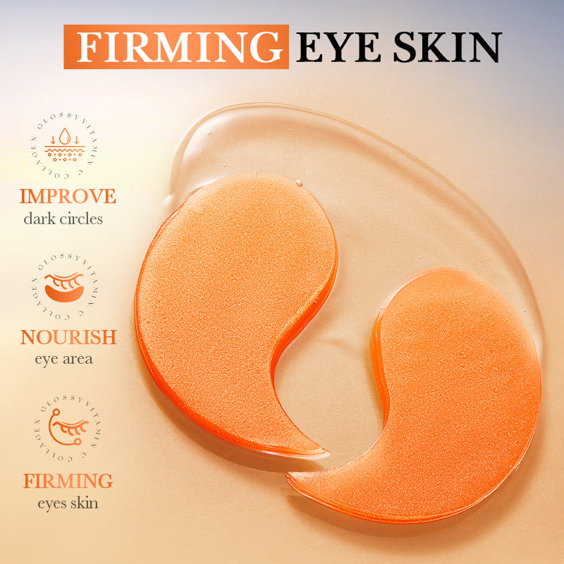 BIOAOUA Vitamin C Collagen Brightening Moisturizing Eye Mask Hydrating Eye Mask  Wholesale