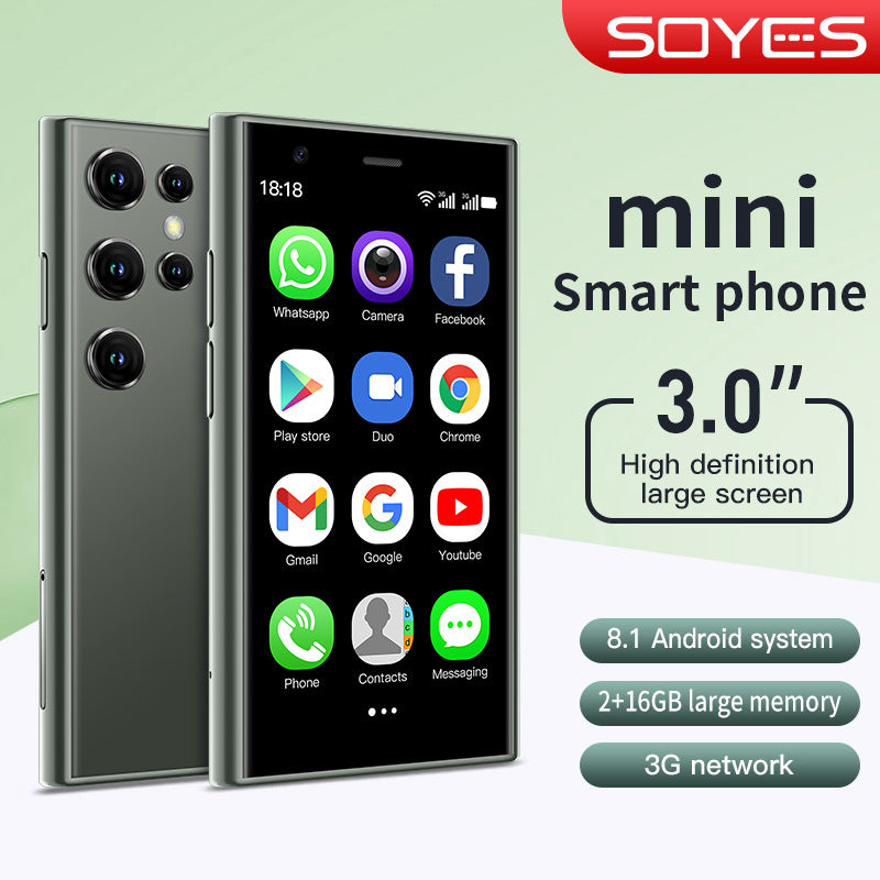 S23Pro Mini Smartphone2+16All-Network Dual-SIM Dual-Standby Android mini Mobile Phone(Popular)