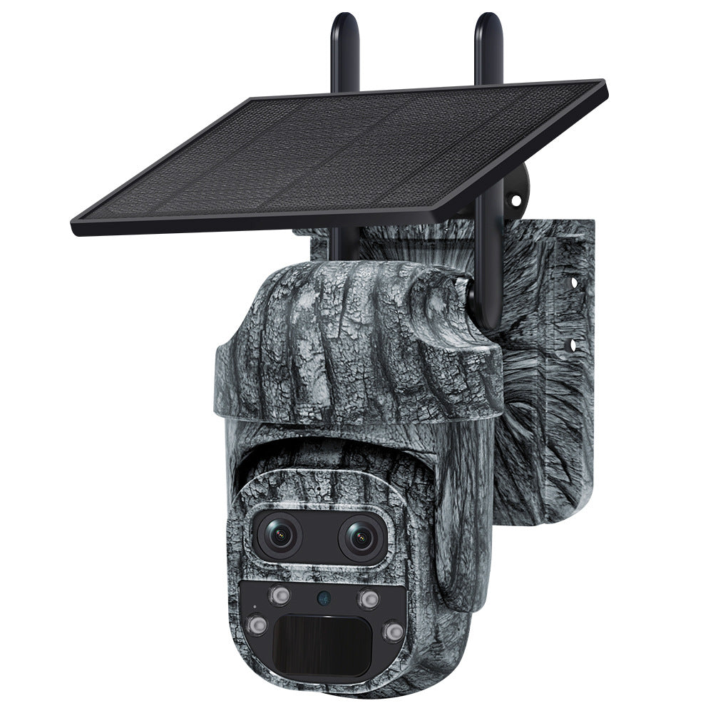 Exclusive Supply600Wan HD Night Vision Camera Low Power Consumption4G Solar Camouflage Camera12Zoom