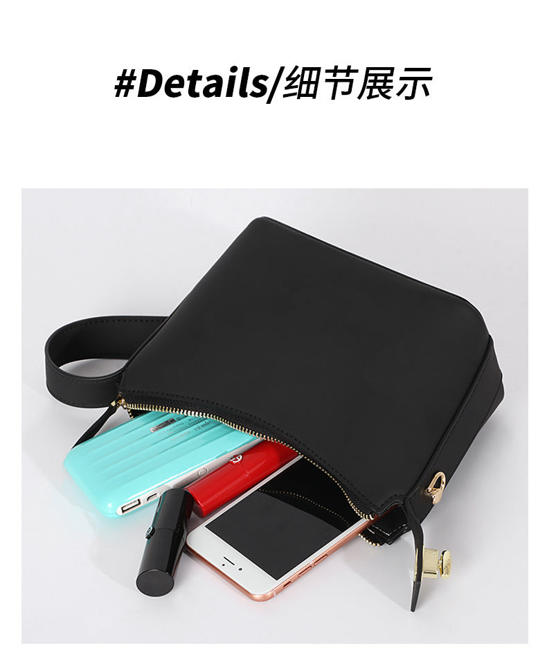 Special-Interest Design Bag Women2024Spring and Summer New Style Lunch Box Cloud Bag Handheld Casual Small Square Bag Single Shoulder Crossbody Bag