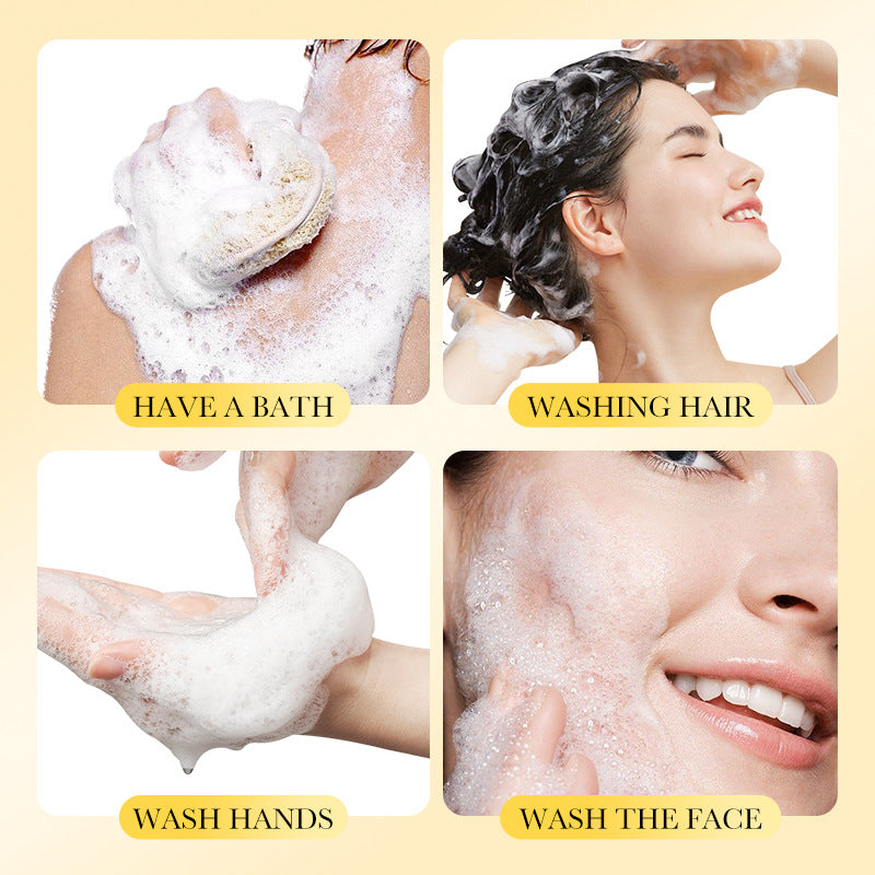 Sulfur Mite Removal Soap125gSADOER Universal Handmade Soap for Body Cleansing, Fragrant Soap, Cross-Border Wholesale