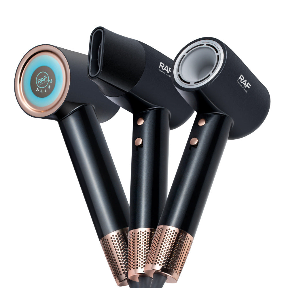 RAF European standard intelligent temperature control high-power high-speed hair dryer for home use Quick-Dry Hair Care Negative Ion R407