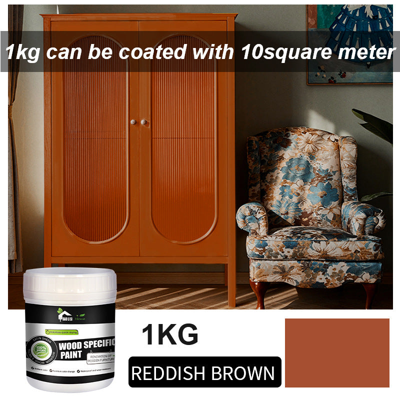 Wood Varnish Cabinet Window Frame Drawer Renovation Color Change Paint Water-based Renovation Latex Paint for Solid Wood Doors