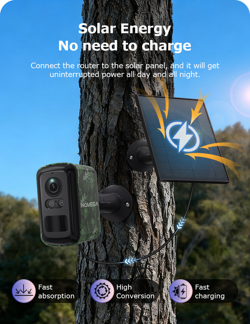 Exclusive Supply4G Solar Camera Outdoor Camouflage Battery Camera3MP High Definition Full Color Night Vision Surveillance