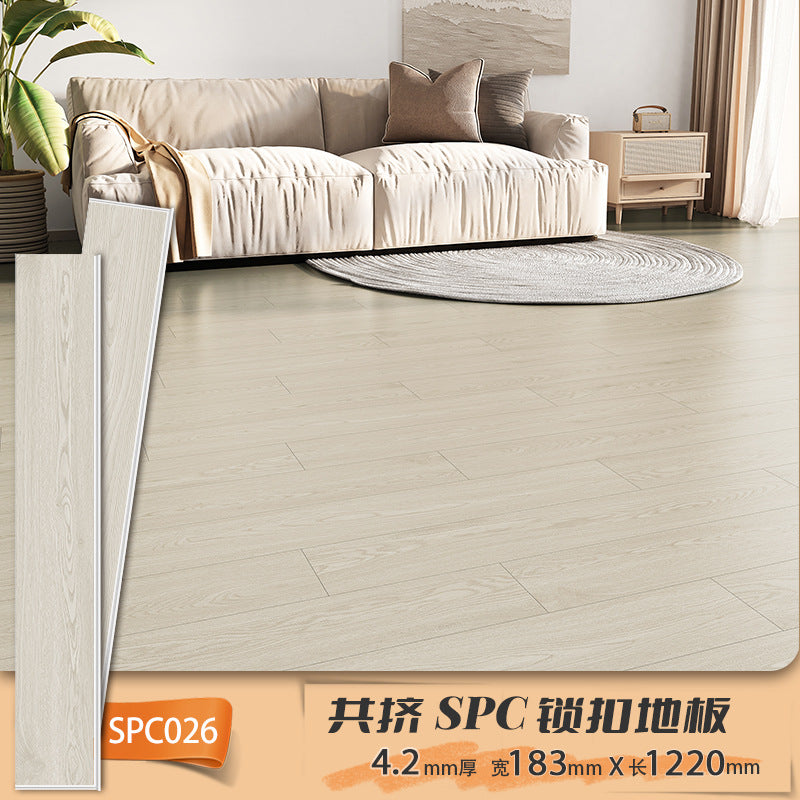 Anti-Slip Waterproof Fireproof Locking Eco-Friendly Flooring Commercial Project spc Stone Plastic Locking Type PVC Stone Crystal Flooring