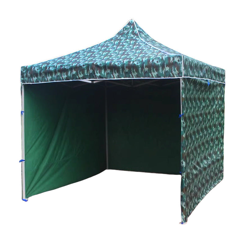 Outdoor Camouflage Four-Corner Tent Cover Four-Leg Sun Umbrella Three-Sided Sunshade Windproof Warm Rainproof Cloth Wholesale