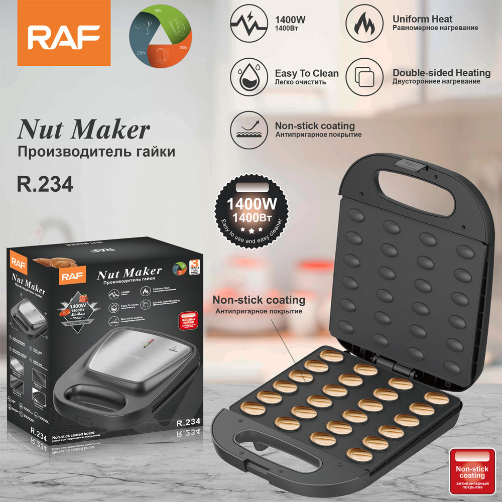 European Standard Large Capacity Nut Machine Homemade Dried Fruit Machine DIY Multifunctional Nut Roaster R.234