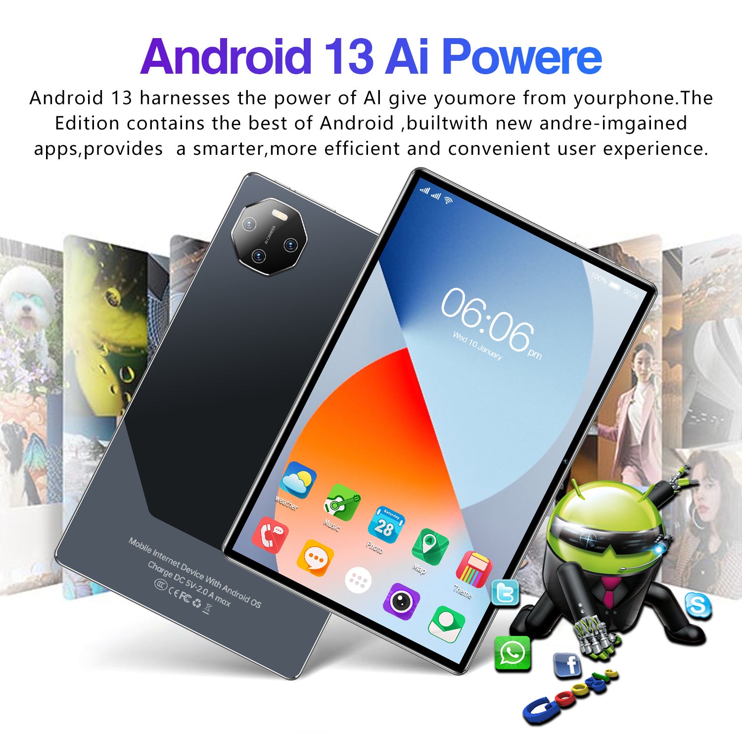 E70 Pro10.1Inch16+512G Smart Tablet Computer Shopee(Popular)