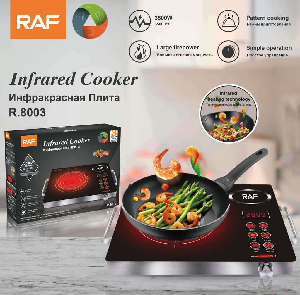 Multifunctional High-Power Electric Ceramic Stove Touch Smart Home Induction Cooker Black Export Induction Cooker