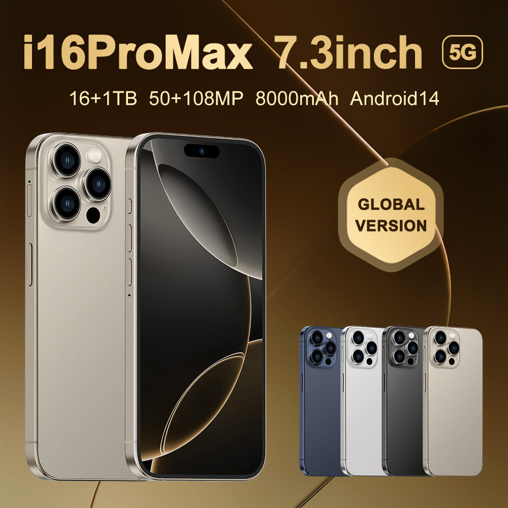 i16 ProMax Android Smartphone16+1T Shopee E-commerce(Popular)