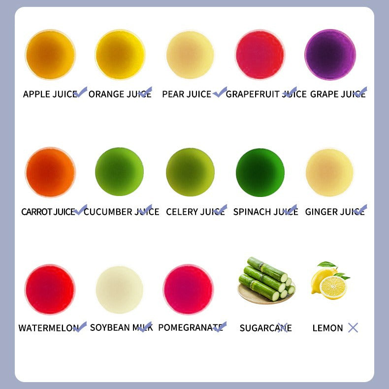 Kitchen Small Appliances Original Juice Extractor  Juice Machine Household Multifunctional Juicer Fruit and Vegetable Pulp Juice Separator Fruit Machine