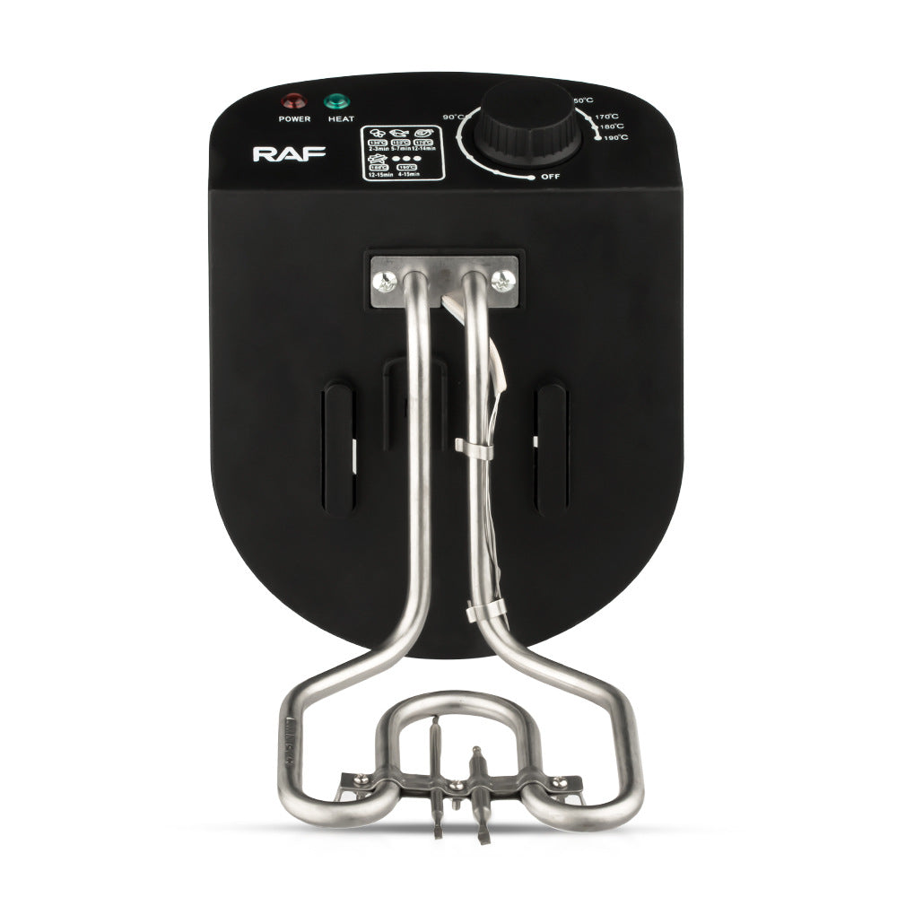 RAF Deep frying pan Household Electric Fryer Electric Fryer Commercial Fried Dough Sticks French Fries Machine Fried Chicken Deep Fryer 1.5L