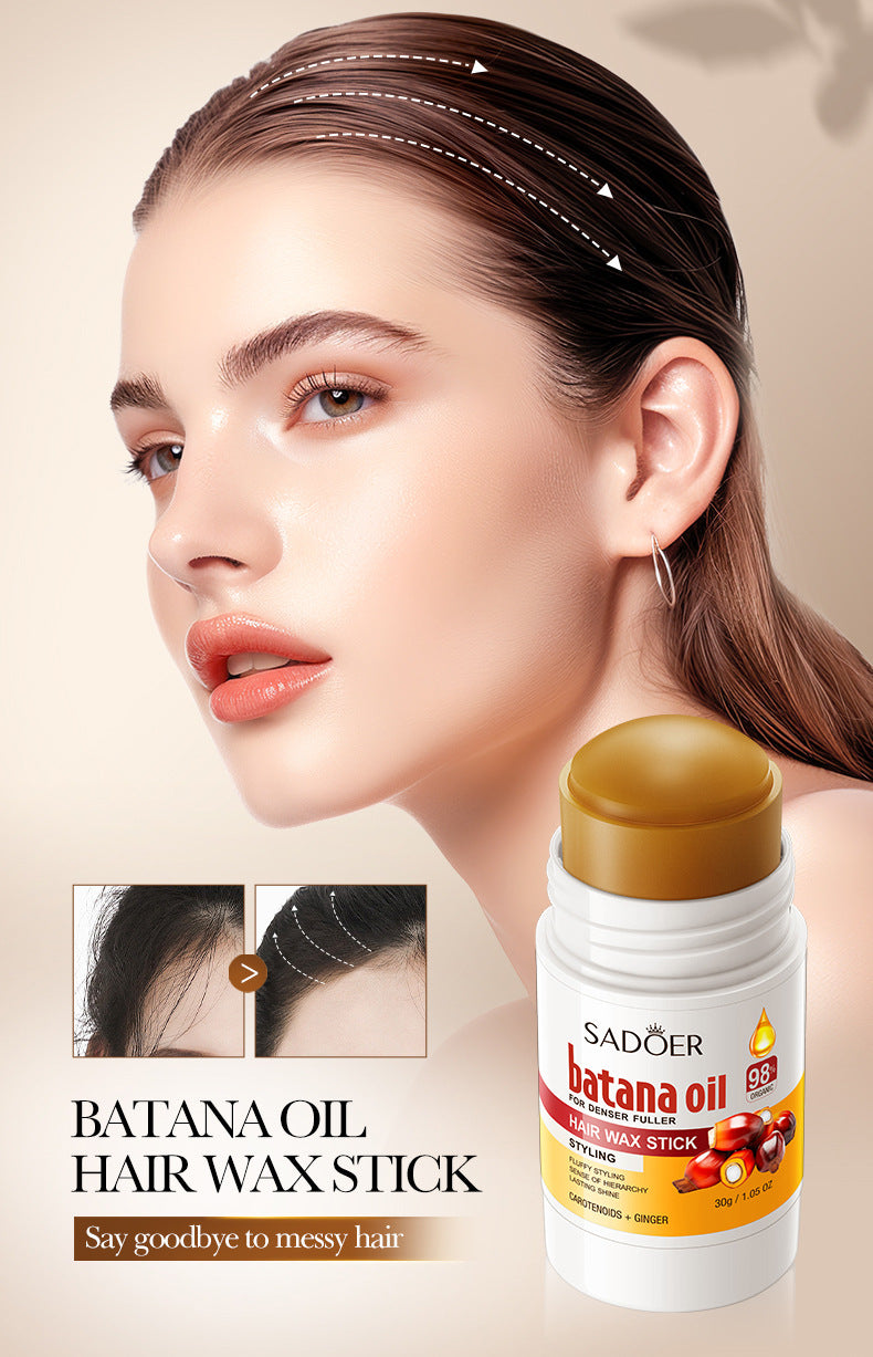 Batahana Hair Wax Stick SADOER Styling Hair Wax Stick Cross-Border Wholesale