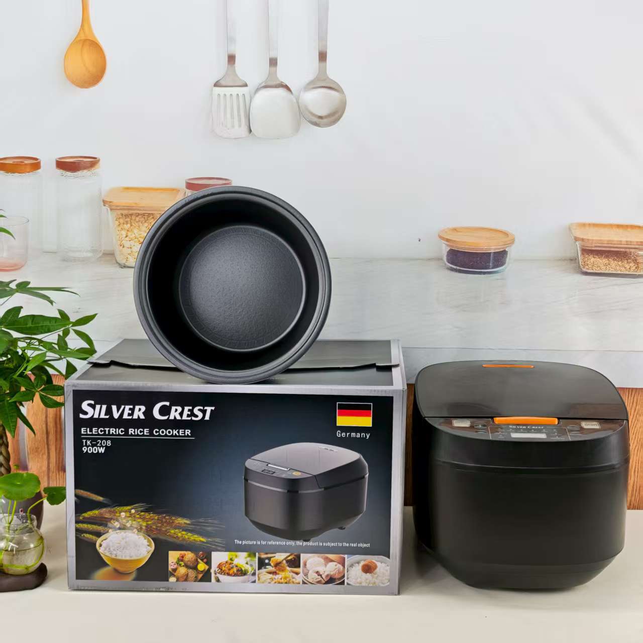 5LRicecooker English Rice Cooker5L Home Smart Reservation Factory Direct Sale Aluminum Alloy Inner Tank