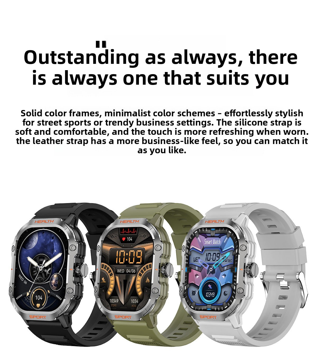 New HK24Smart watch multi-dial switching rotary button NFC Payment amled Large Screen Factory