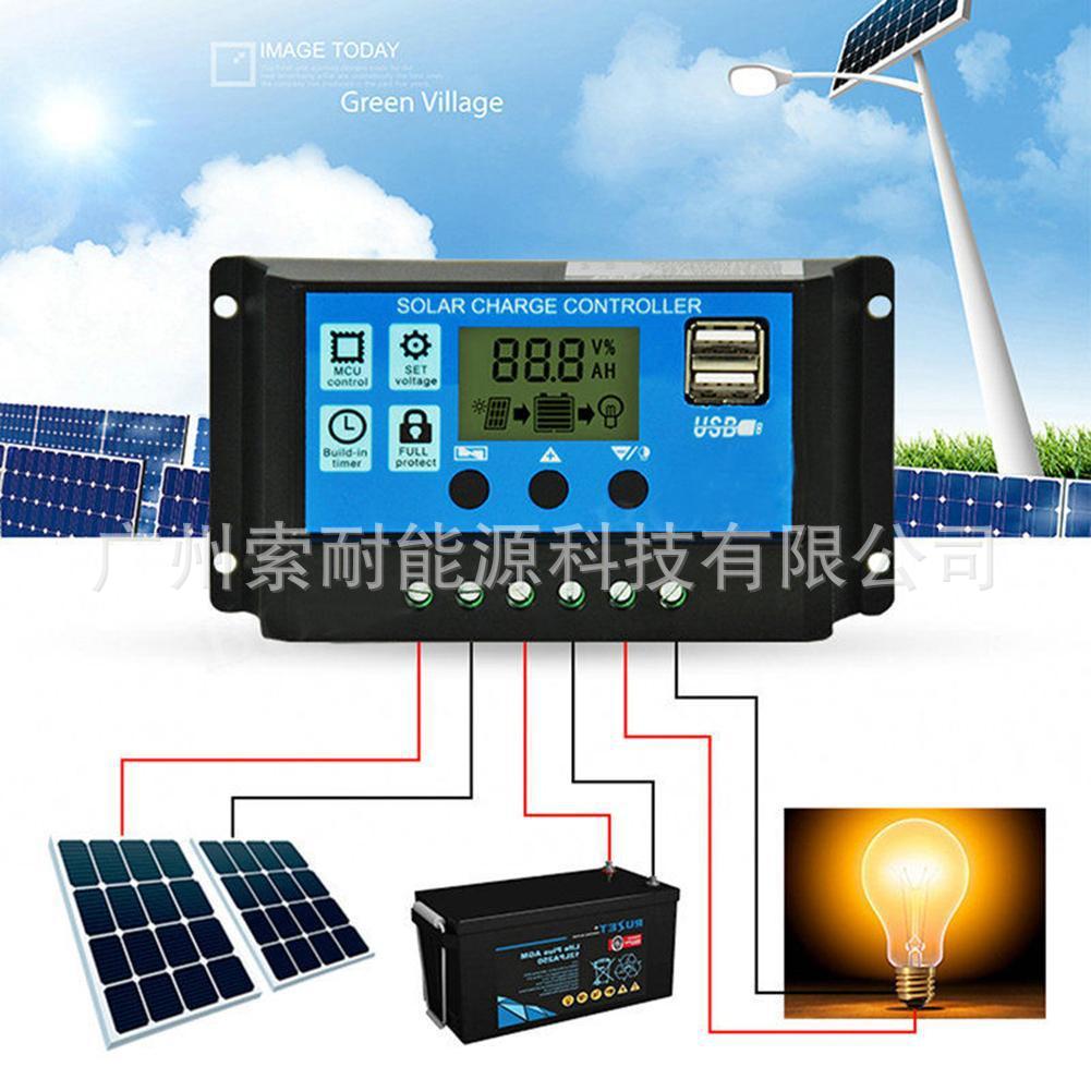 Solar Energy Kit System: 12V 1000W Inverter Controller Solar Panel Solar System