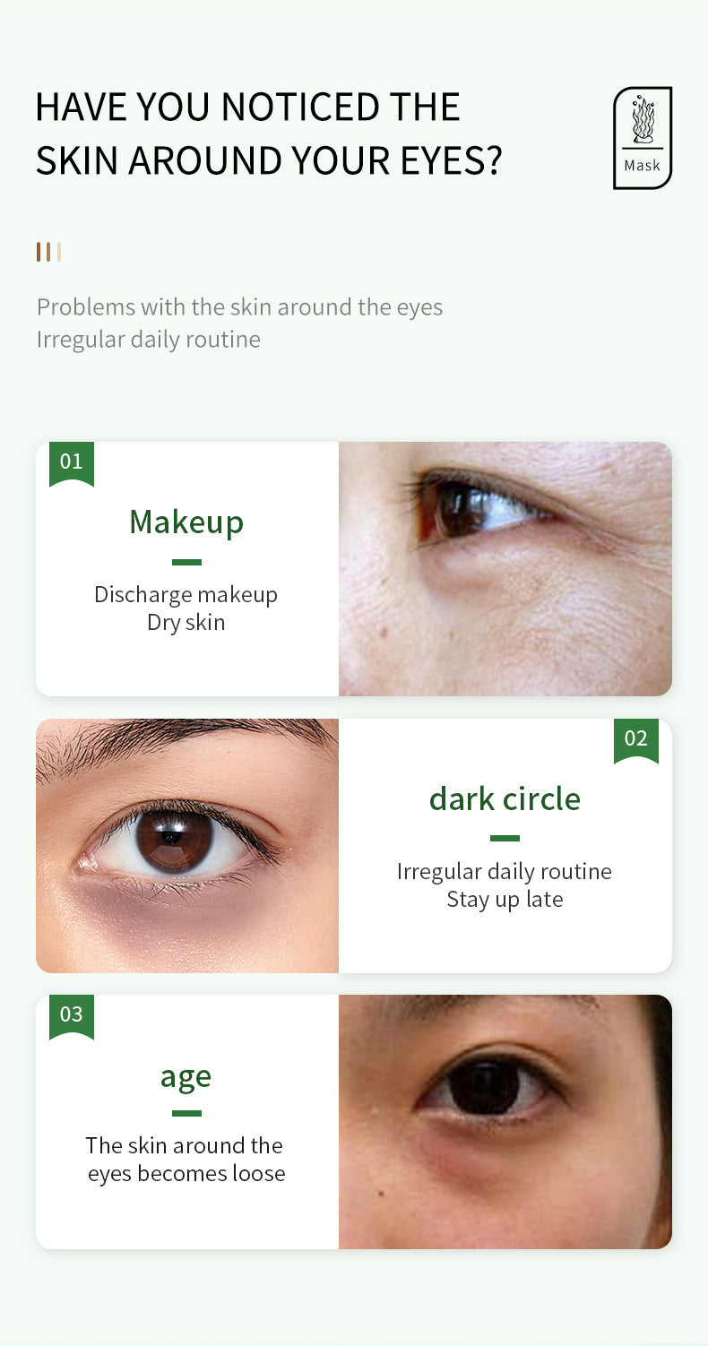 Eye Mask SADOER Caviar Eye Mask Pack Moisture replenishment Cross-border Foreign Trade Skincare Wholesale