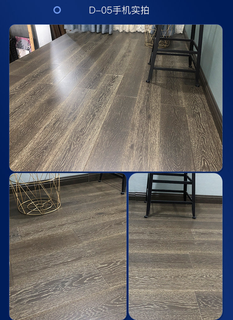 In stock wholesale Door-to-Door Installation Oak Multi-layer Small Knot Locking Solid Wood Flooring Eco-friendly Underfloor Heating Composite Flooring