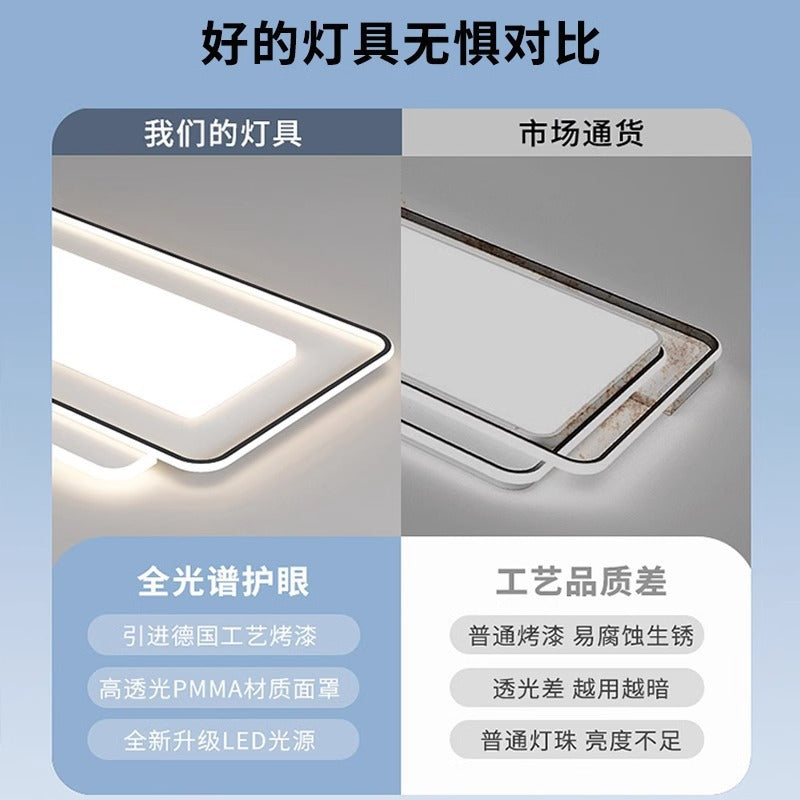 Lamp in the Living Room Modern Minimalist and Magnificent2025New Ceiling Bedroom Main Light Zhongshan Lighting Set Whole House Package HD