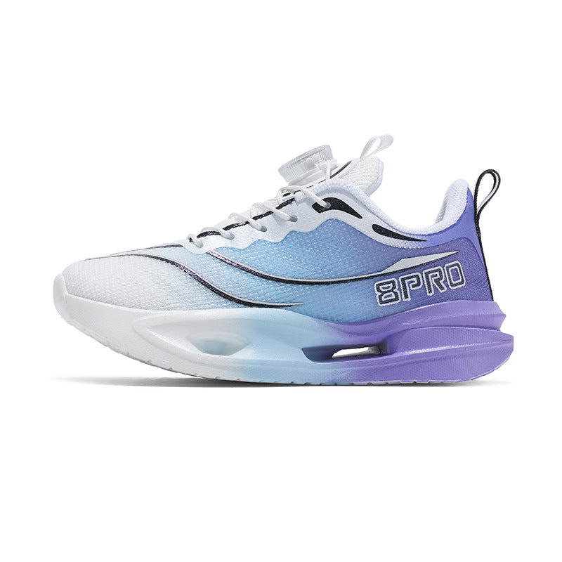 Spring and Summer Fashion Comfortable Running Shoes for Teenagers, Casual Shoes with High Elasticity and Shock Absorption, Student Marathon Training Sports Shoes