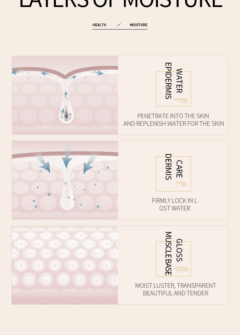 Full English Rice Essence Serum15ml BIOAOUA Hyaluronic acid hydrating skincare products  foreign trade live wholesale