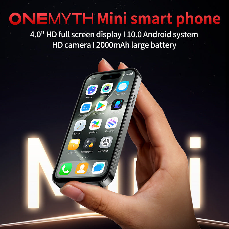 M16 PRO Hot Sale Smart Mini Phone4.0Inch Screen Dual SIM Ultra-Thin Quad-Core Backup Phone Foreign Language