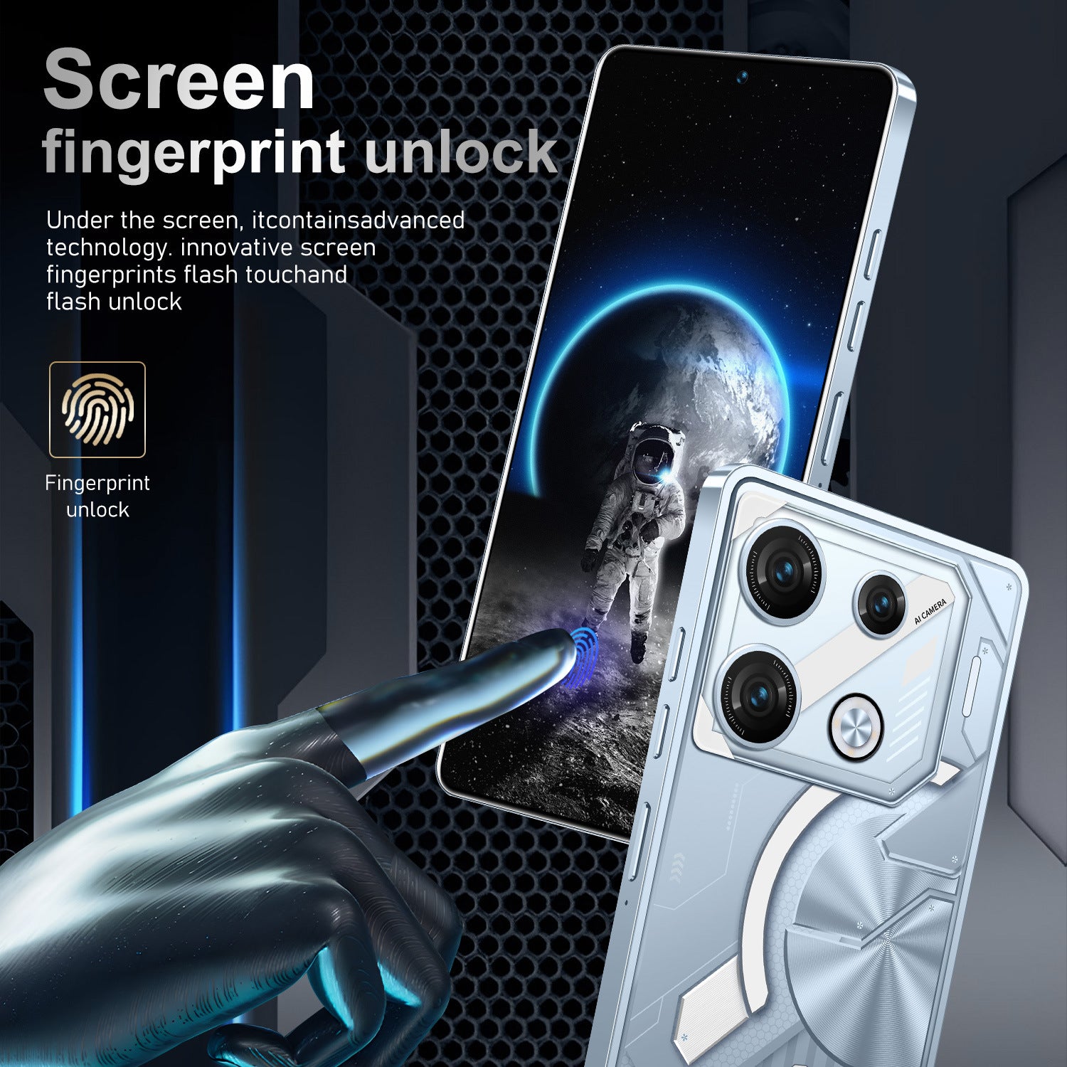 New GT10 Pro In-stock Mobile Phones16+1T Android Phone Factory Price AliExpress