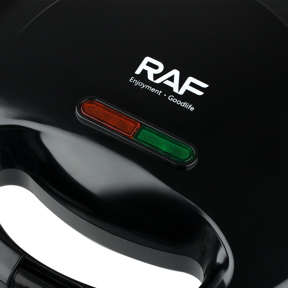 RAF European Standard Household Multifunctional Toaster Light Food Breakfast Sandwich Maker Double-Sided Heating Steak Machine