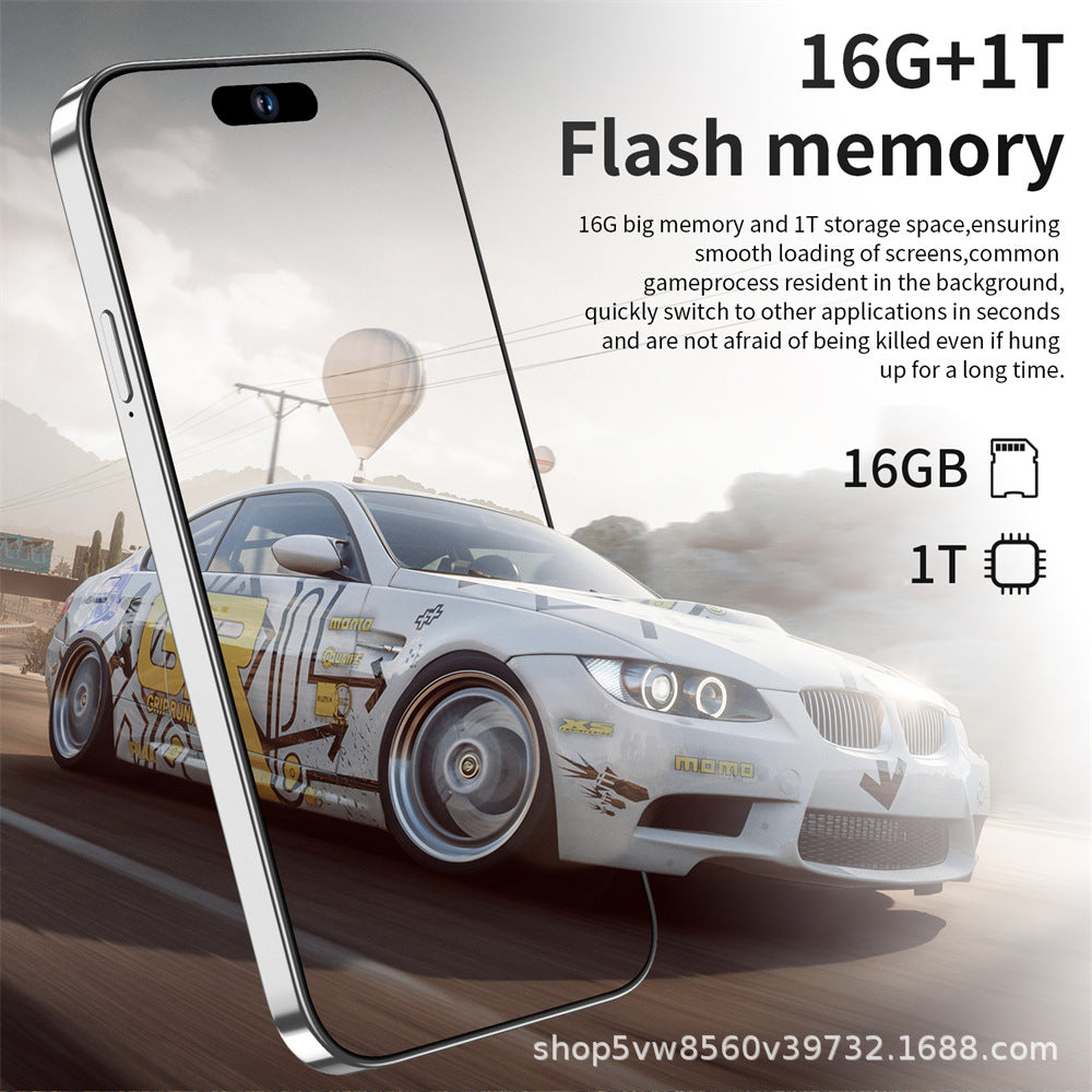 Exclusively available worldwide i14ProMAX 16+1T High-definition large-screen smartphones in stock wholesale from the source factory