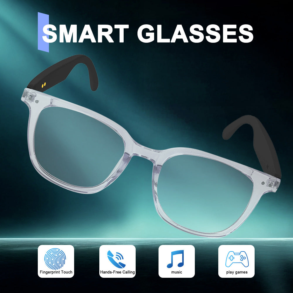 Smart Glasses Bluetooth Glasses Sunglasses Polarized Anti-UV Anti-Blue Light Listening to Music and Talking