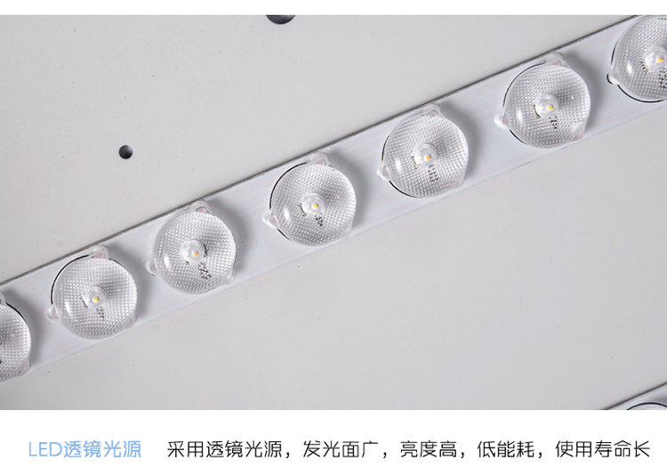 Macaron Solid Wood Ceiling Light led Bedroom Lamp Round Nordic Iron Art Room Lamp Creative Living Room Lamp for Home Use