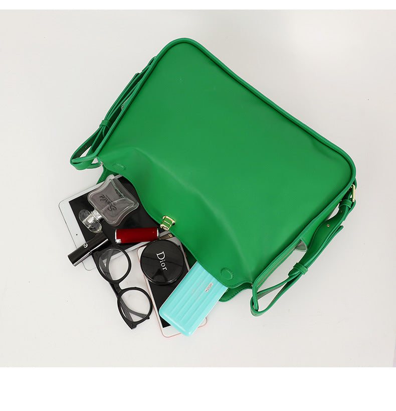 2024Spring and Autumn New Style Women's Trendy Fashion Tote Bag Stylish Personality Simple Shoulder Crossbody Bag for Women