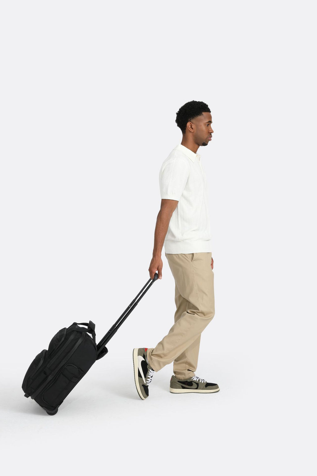Trolley Travel Bag Business Boarding Bag Large Capacity Waterproof Oxford Cloth Multifunctional Handheld Wheeled Travel Bag