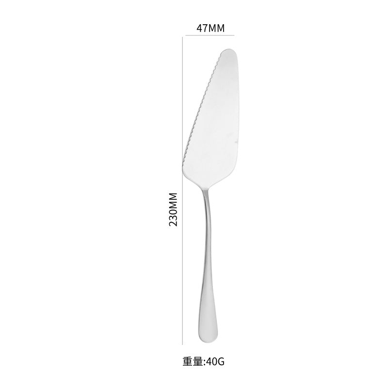 1010Stainless Steel Public Tableware Salad Dessert Spoon Fork Hotel Restaurant Self-service Spoon Fork Set