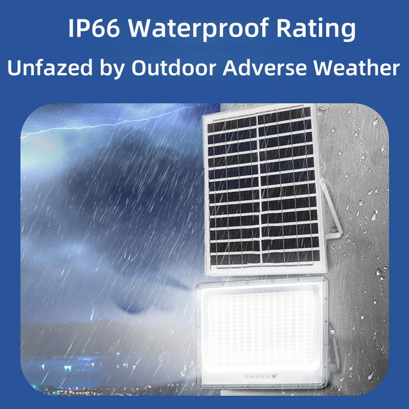 Solar Flood Light Intelligent Automatic Lighting in the Dark Super Bright Waterproof Outdoor Garden Split Solar Lamp