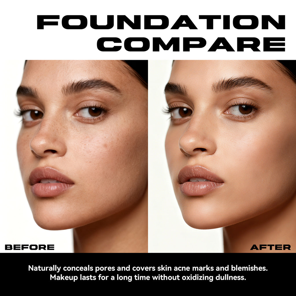 New Product Hydrating Foundation Liquid Moisturizing Long-lasting Concealer Brightening Hydrating Waterproof Sweatproof Non-cakey bb Frost