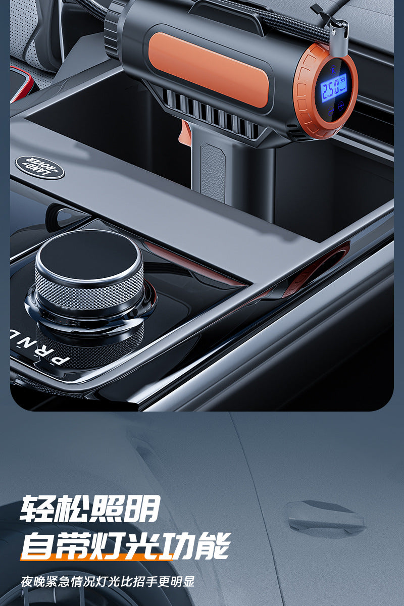 Wireless Car Air Pump Multi-Function Electric Air Pump Car Tire High Voltage High Power Portable Air Pump