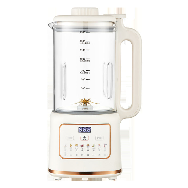 Home Multifunctional Fully Automatic Silent Blender Small No Residue No Cooking Soy Milk Maker No Filter Juicer Gift