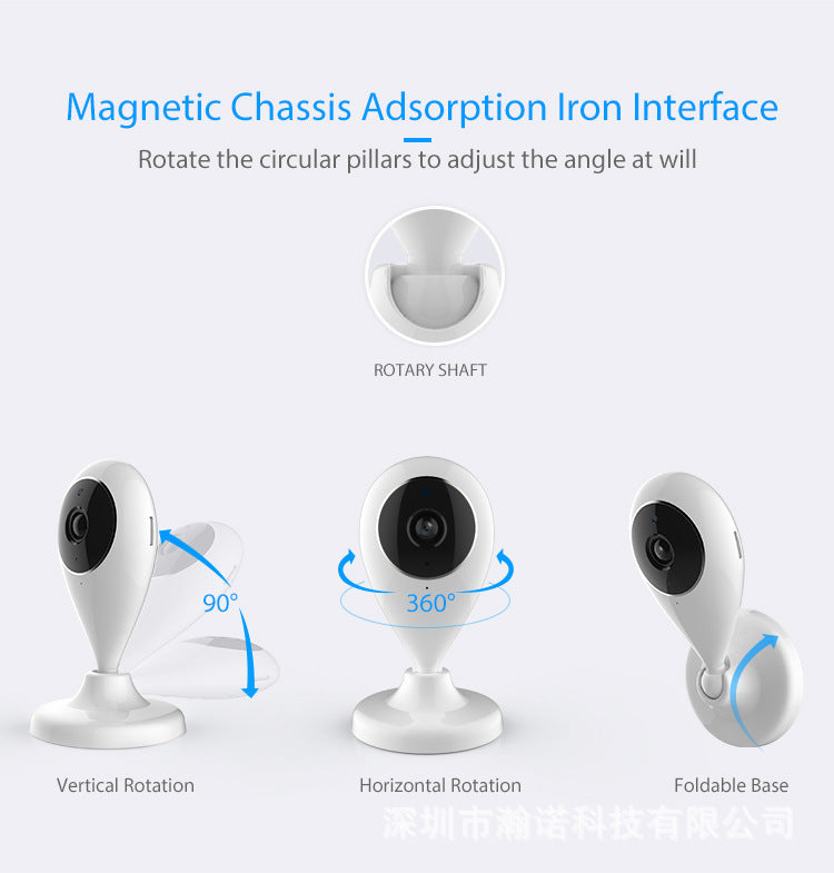 Surveillance Camera Small Water Drop Mobile Phone Remote HD Smart Selection for Home Use1080P Hd wifi Wireless Network