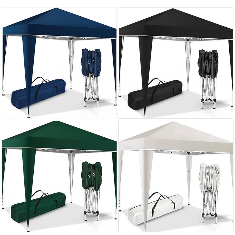 Four-corner Folding Tent3*3Camping Exhibition Leisure Tent Outdoor Beach Sunshade Pavilion Export Wholesale