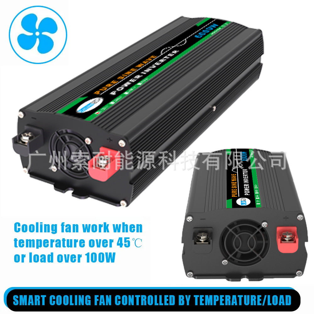 Automotive Pure Sine Wave Inverter500W Car Adapter Converter12V24V48V60V Turn110V220V